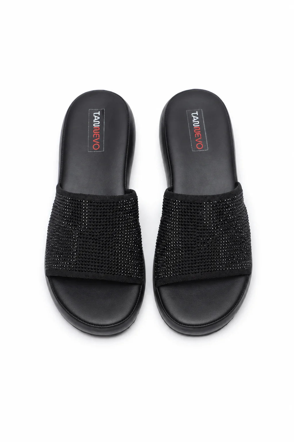 Luxury Black Designer Medicated Slipper
