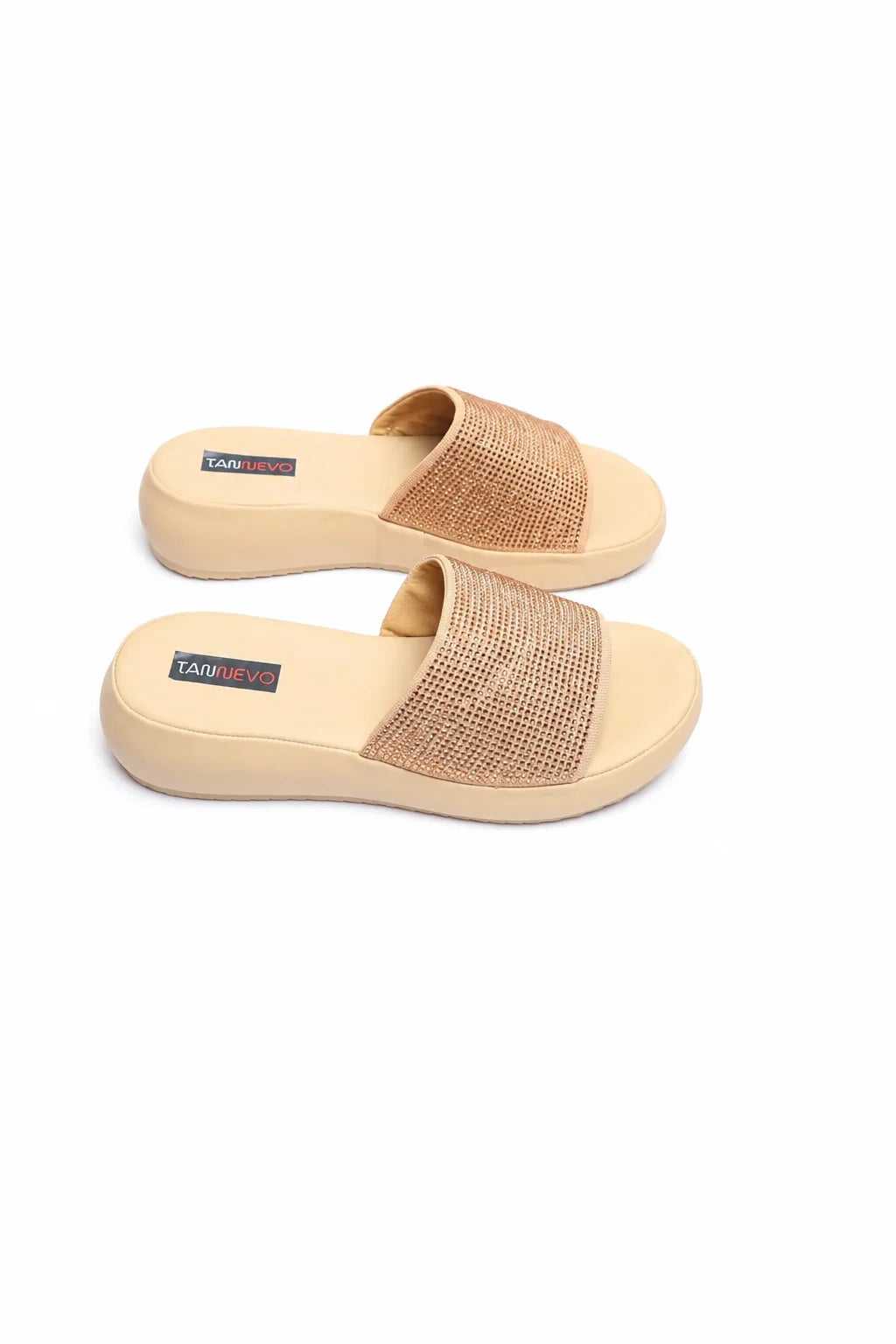 Luxury Khaki Designer Medicated Slipper