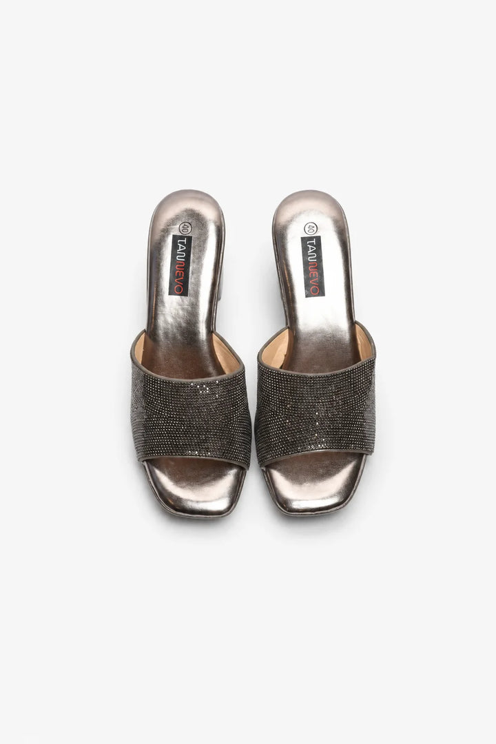 Luxury Grey Elegant Medicated Slipper