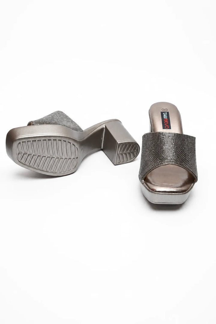 Luxury Grey Elegant Medicated Slipper
