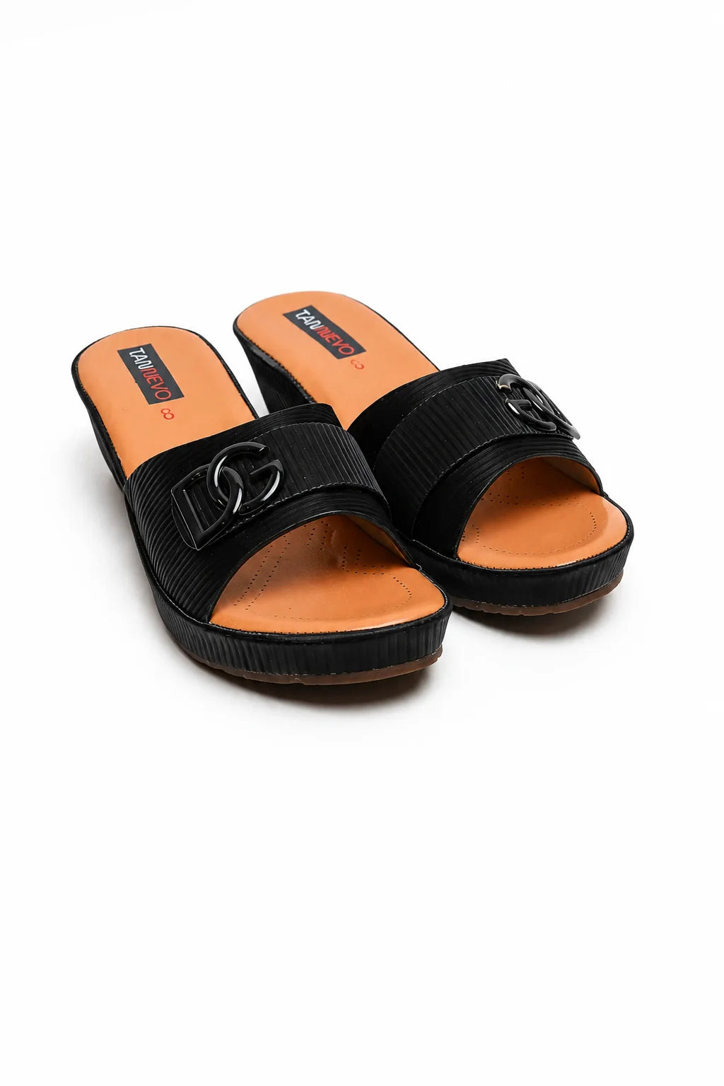 Premium Black Casual Medicated Slipper
