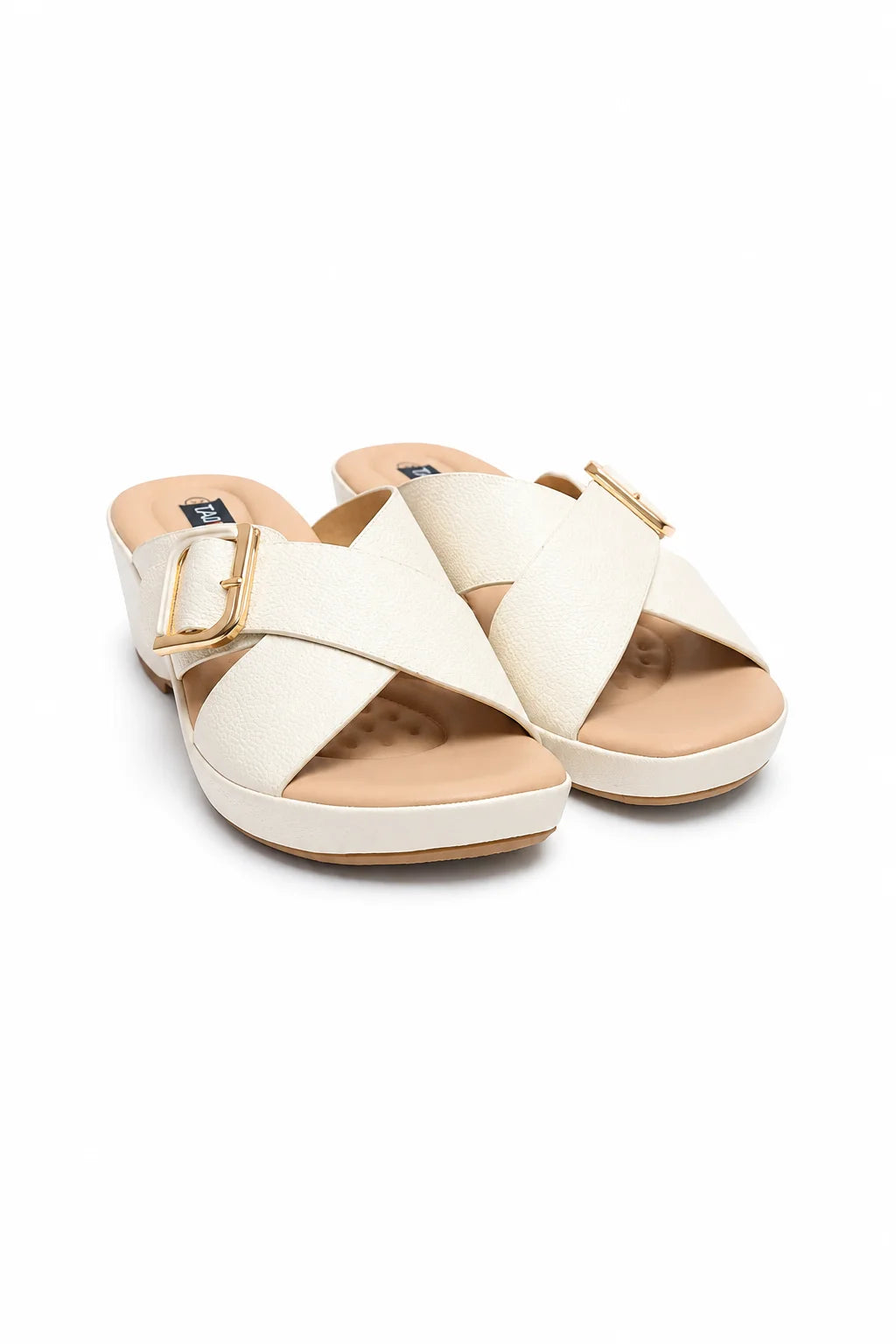 Cream Elegant Premium Medicated Slipper