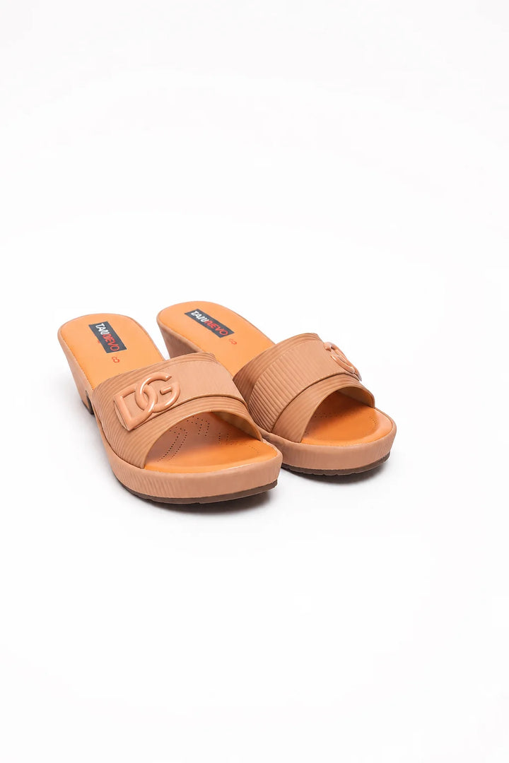Premium Brown Casual Medicated Slipper