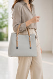 Ash White Modern Lifestyle Handbag