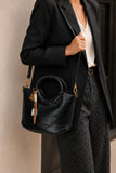 Black Elegant Daily Handbag