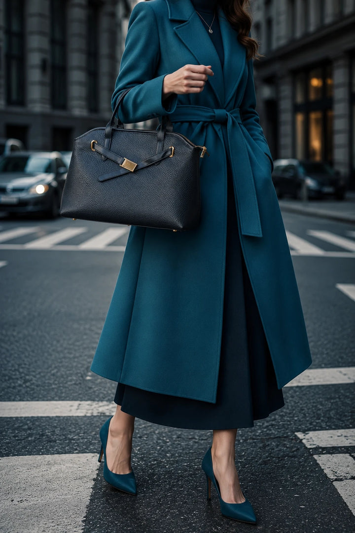 Black Luxe Statement Handbag