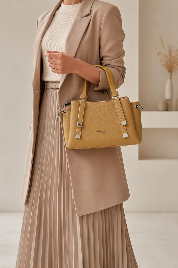 Khaki Premium Everyday Handbag