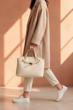 Off-White Luxe Statement Handbag