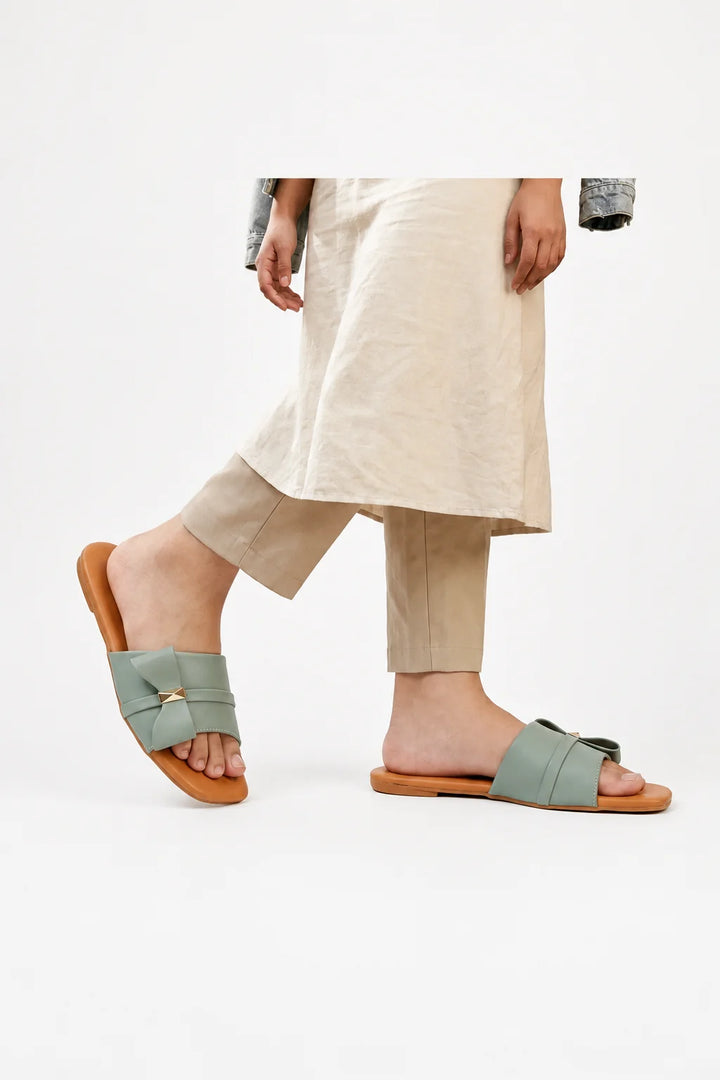 Blush Green Trend Slipper