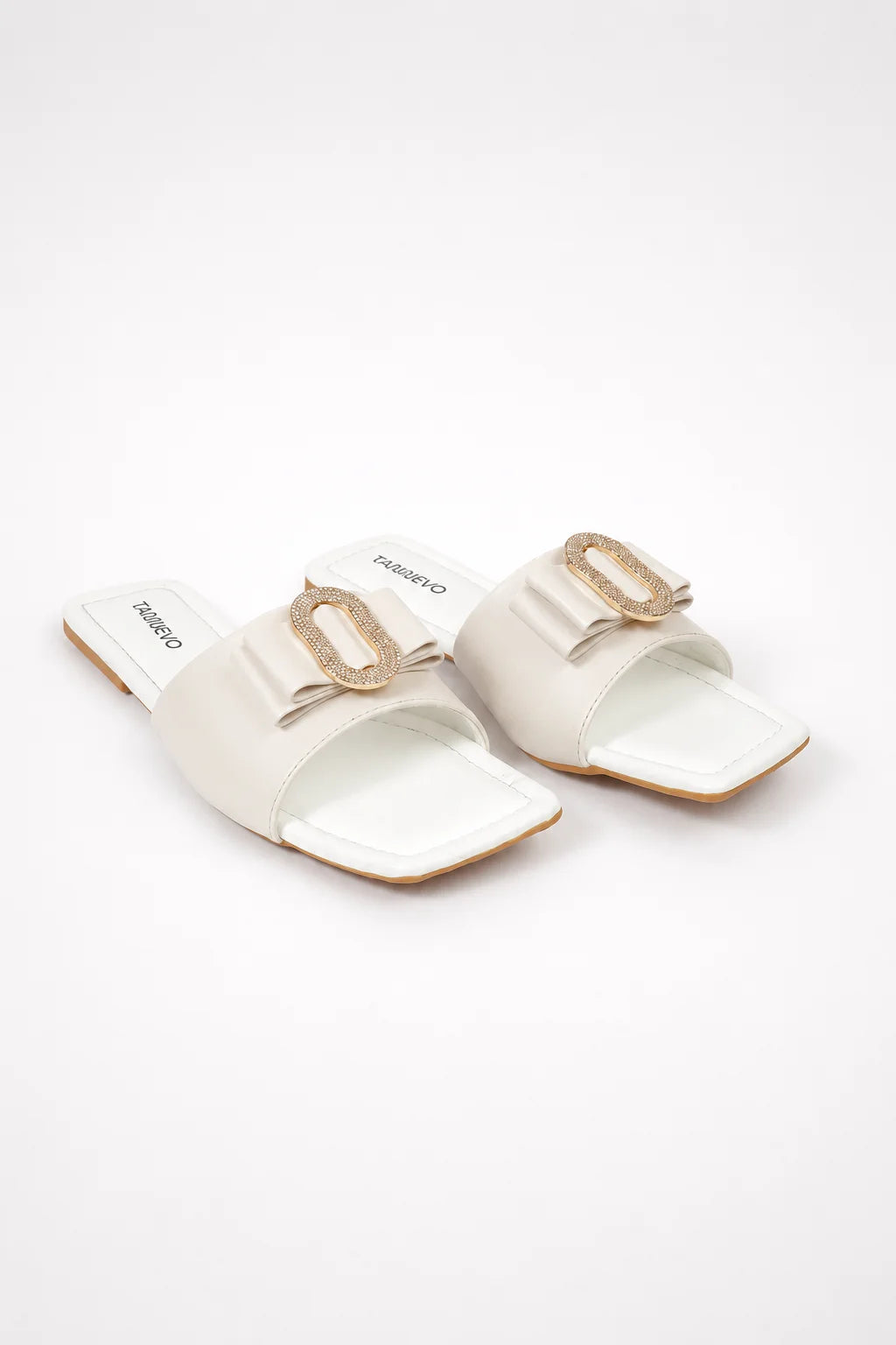 Elegant Cream Minimal Slipper