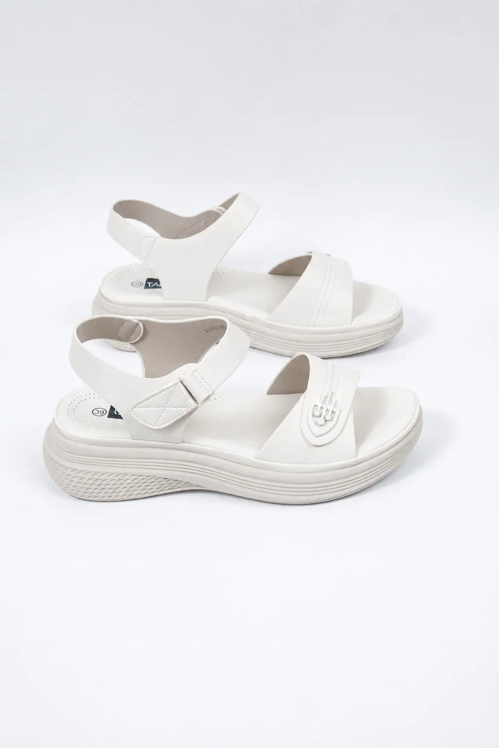 Premium Cream Stylish Sandal