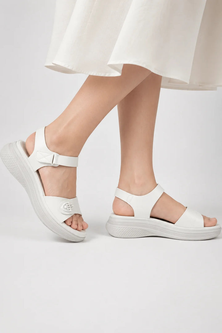 Premium Cream Stylish Sandal