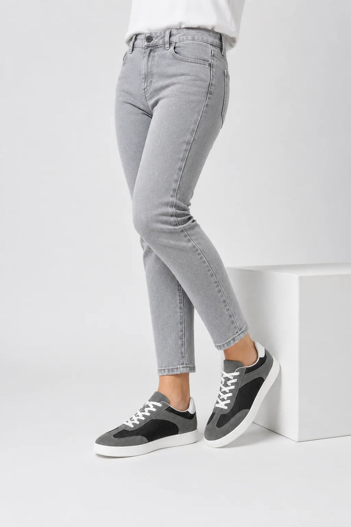 Classic Medicated Leather Sneakers Women