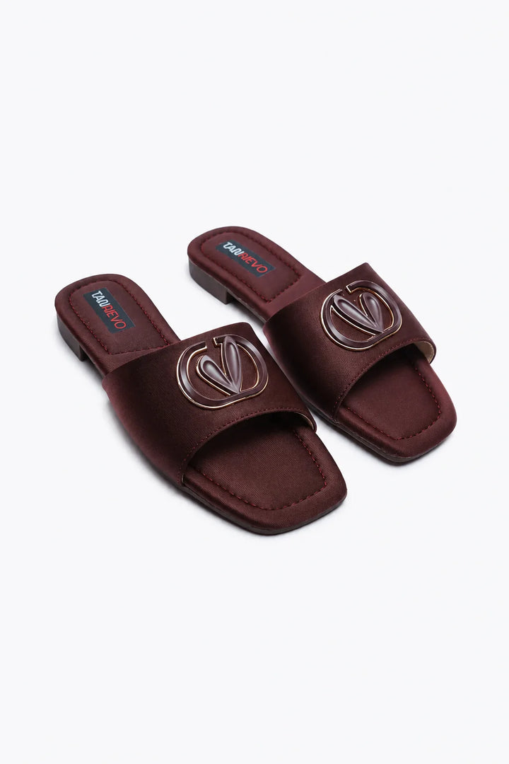 Premium Maroon Stylish Slipper