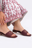 Premium Maroon Stylish Slipper