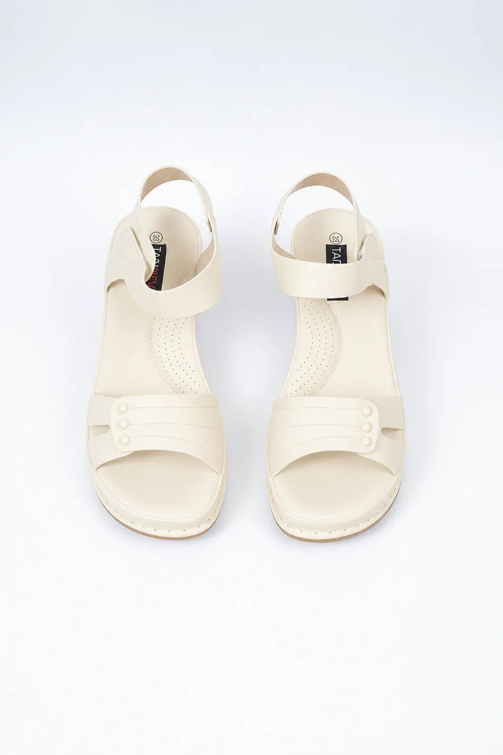 Luxury Beige Elegant Sandal