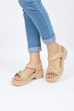 Premium Cream Leather Sandal