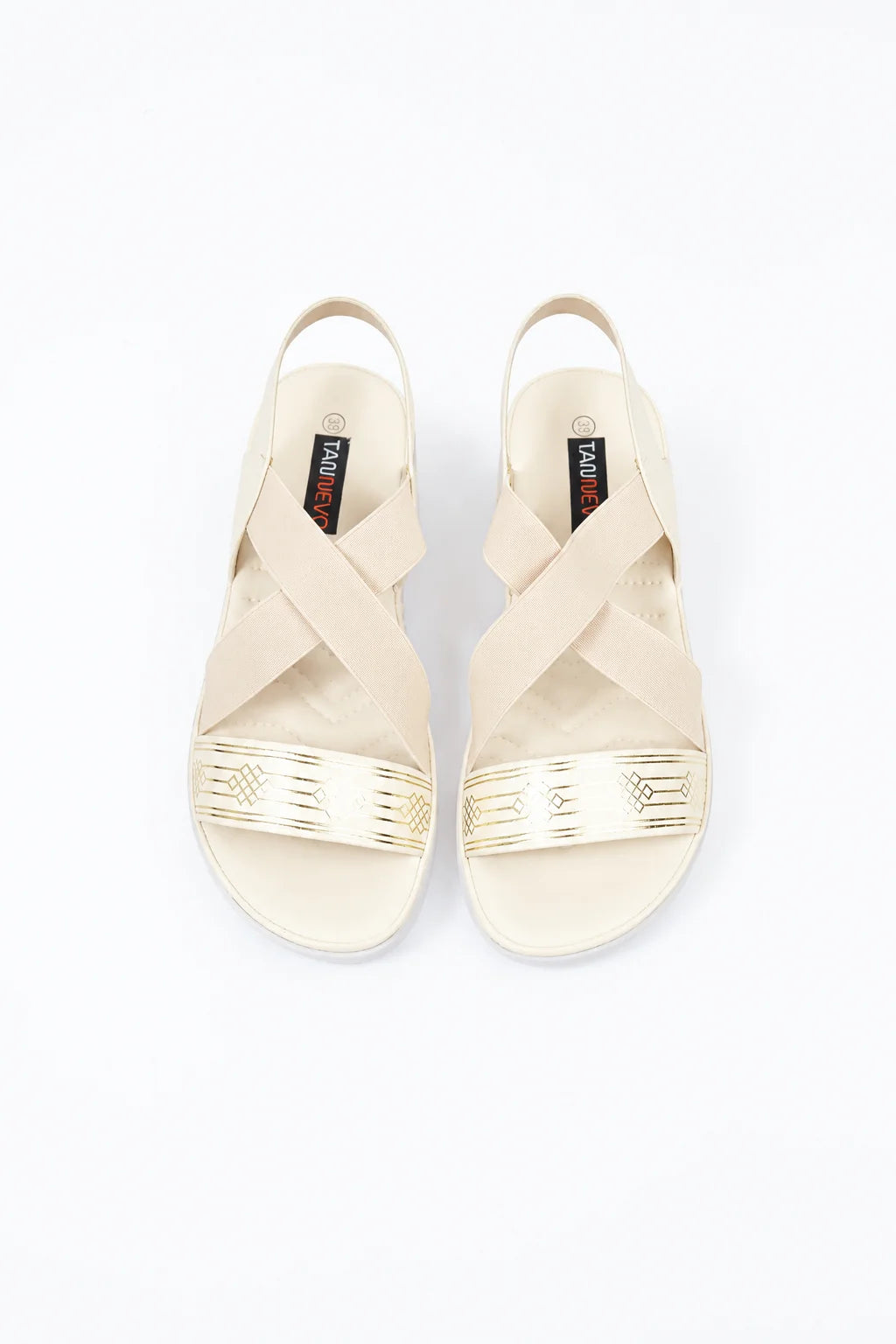 Premium Beige Fashion Sandal Medicated