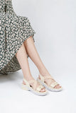 Premium Beige Fashion Sandal Medicated