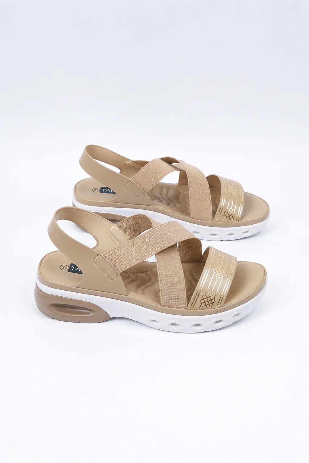 Premium Khaki Fashion Sandal Medicated