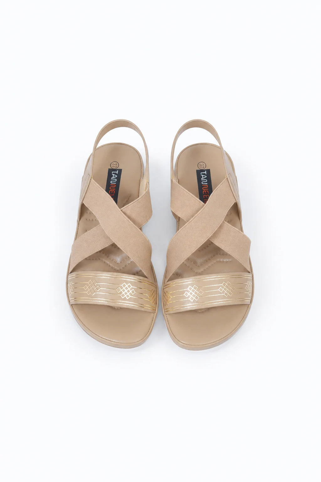 Premium Khaki Fashion Sandal Medicated