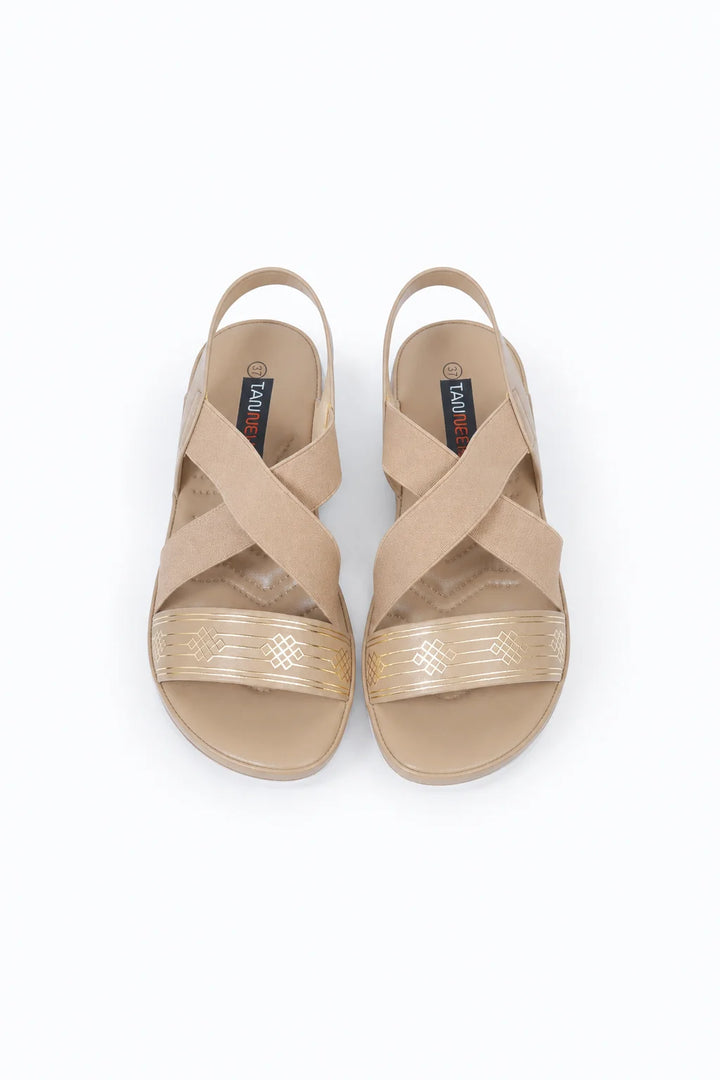 Premium Khaki Fashion Sandal Medicated