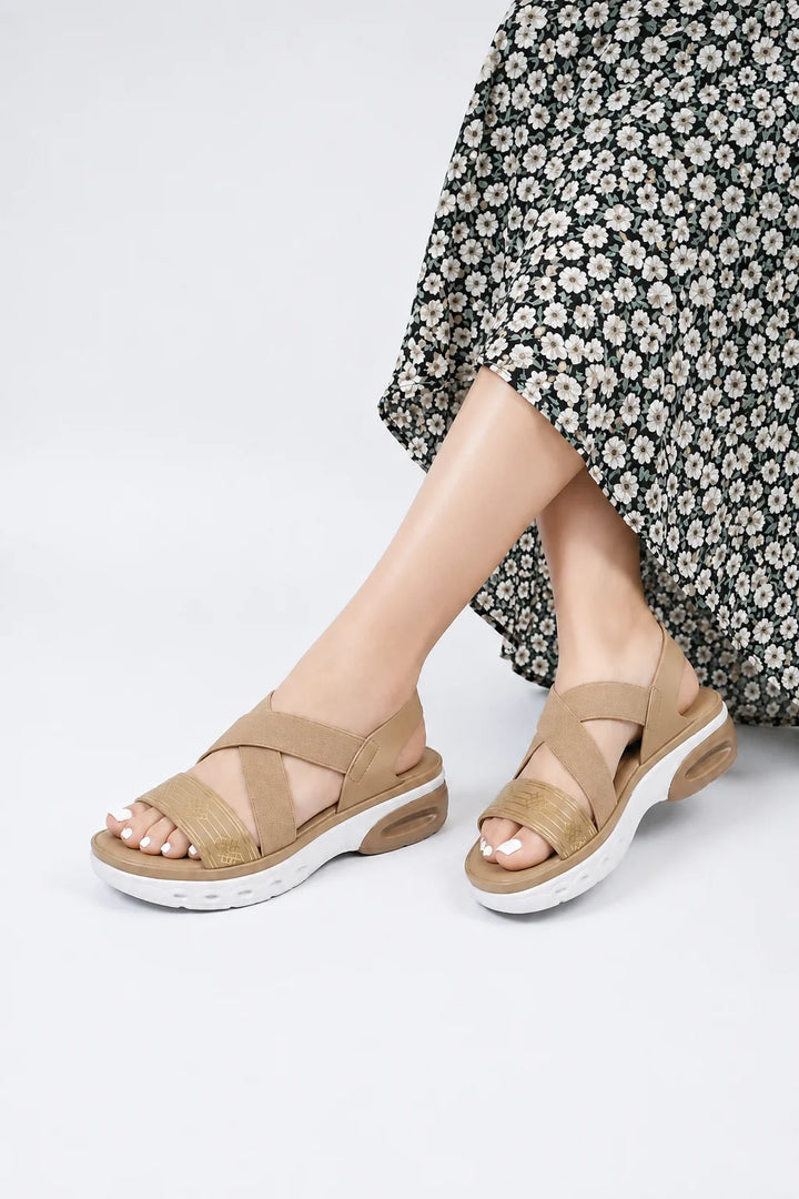 Premium Khaki Fashion Sandal Medicated