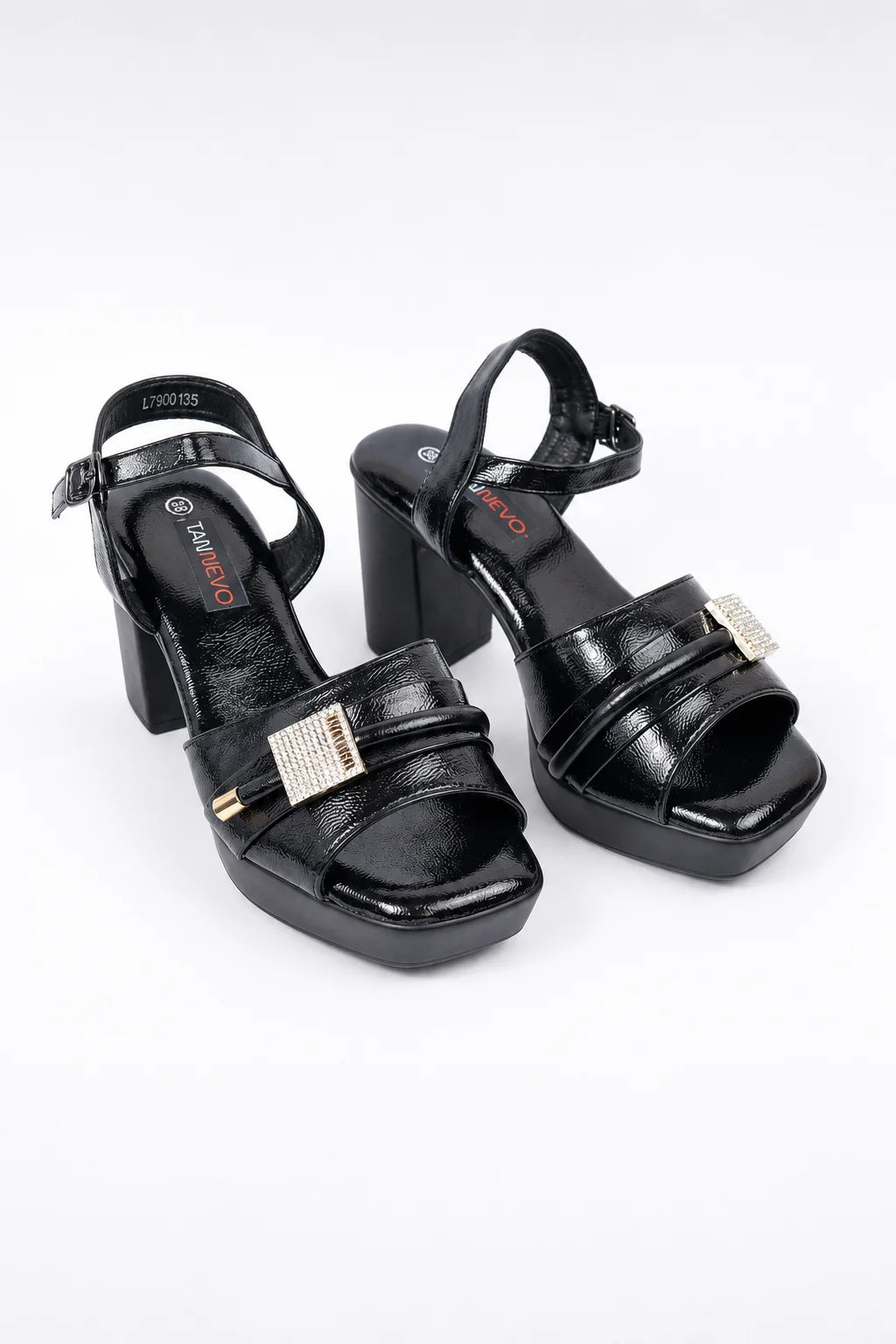 Elegant Black Designer Sandal