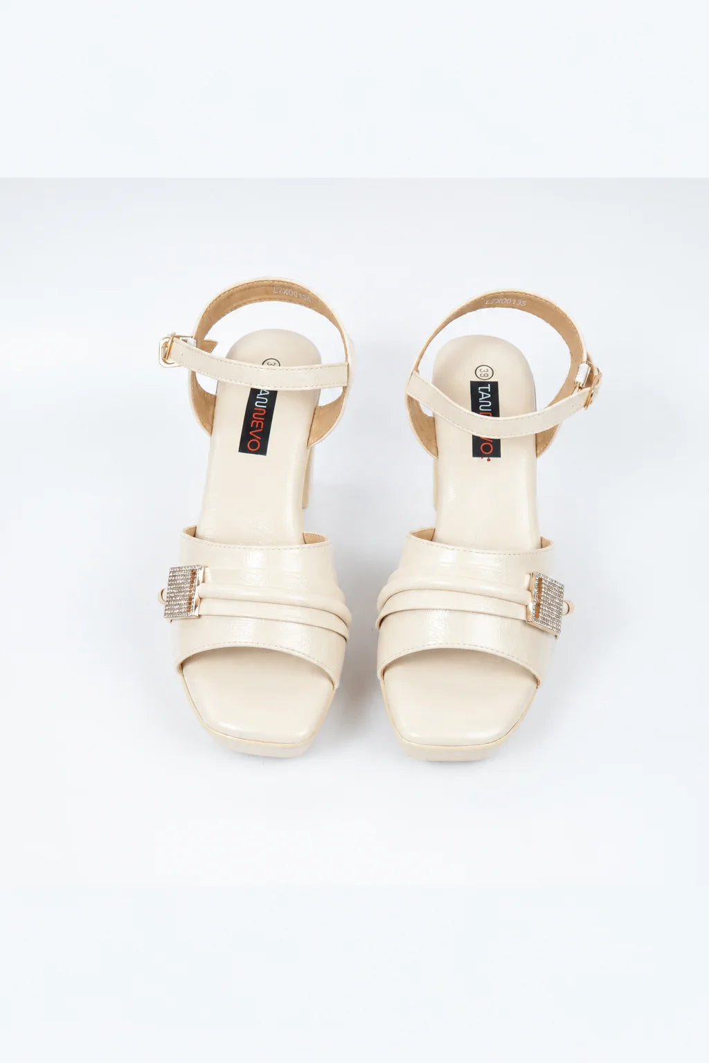 Elegant Beige Designer Sandal