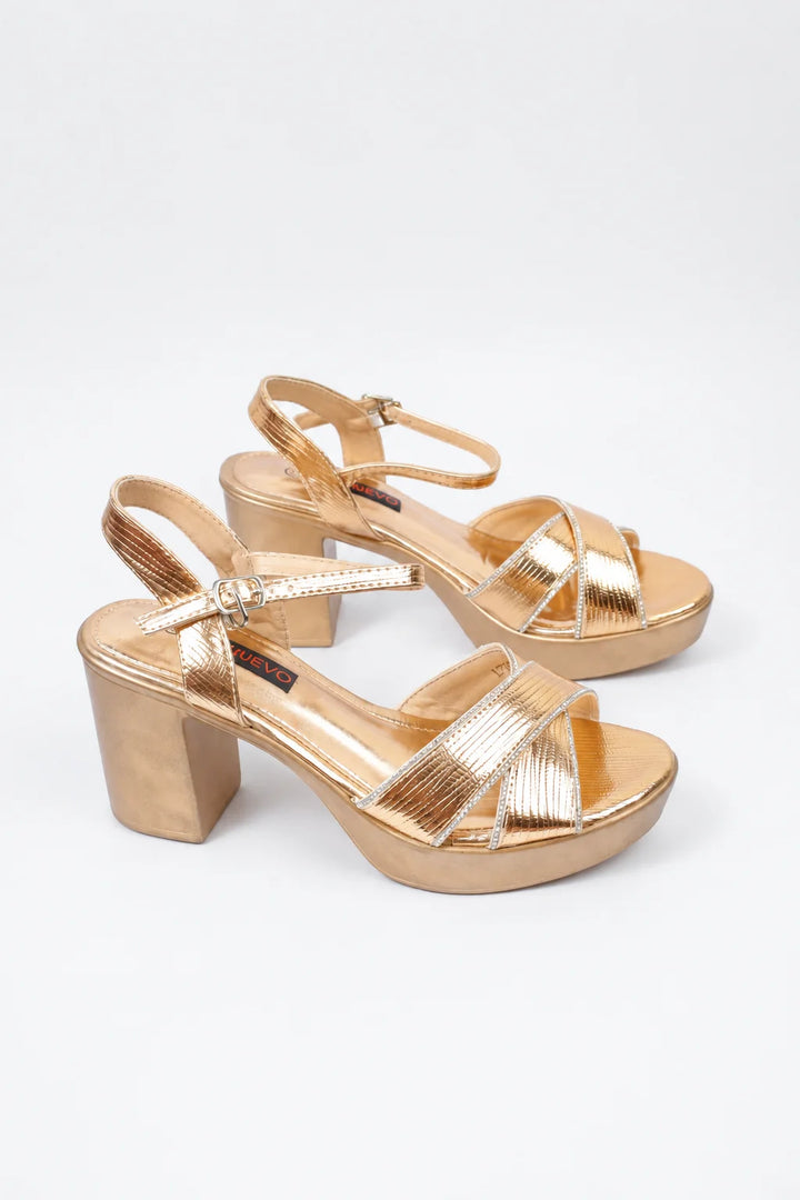 Luxury  Champagne Fashion Sandal