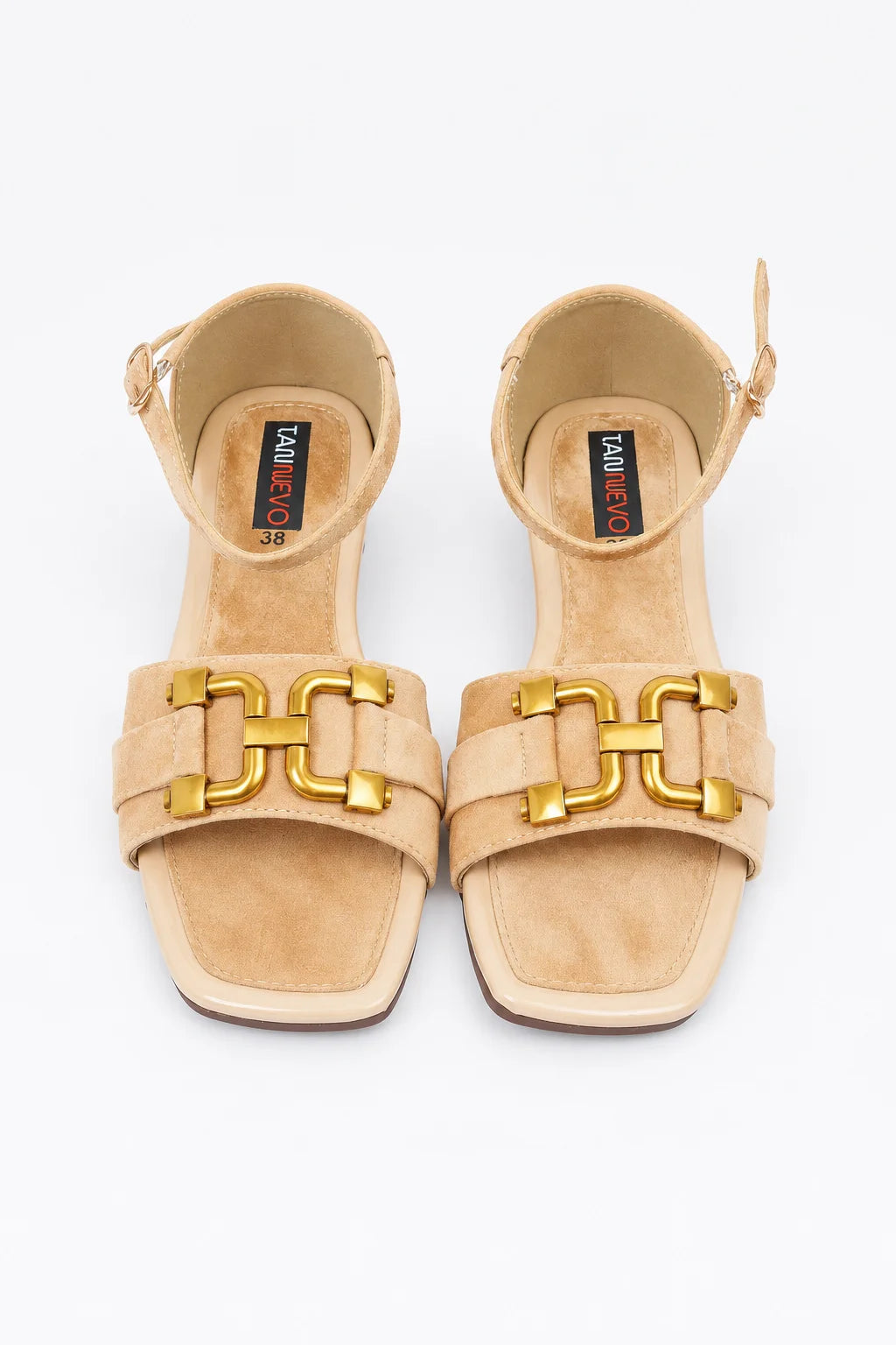 Elegant Beige Soft Sandal