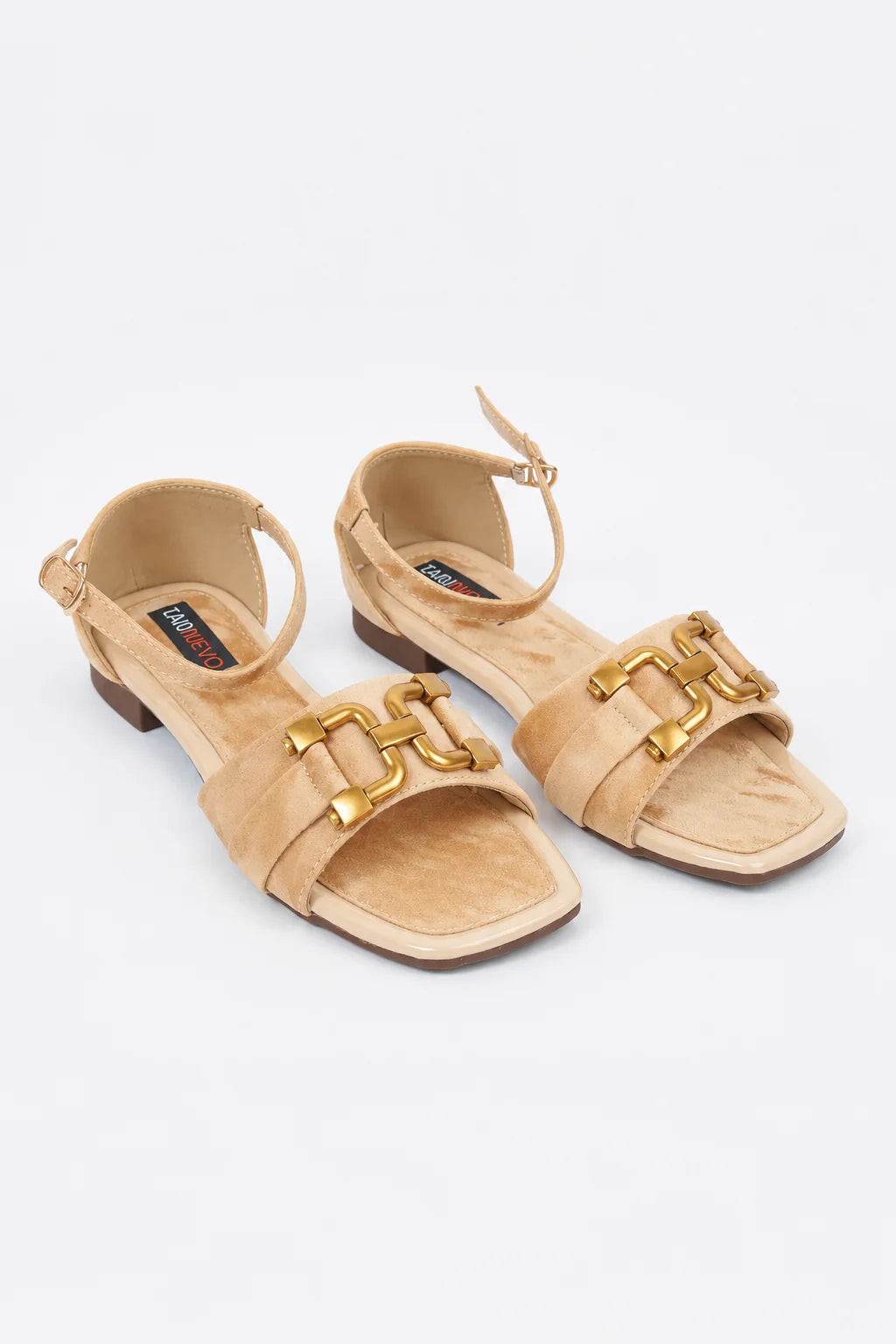 Elegant Beige Soft Sandal