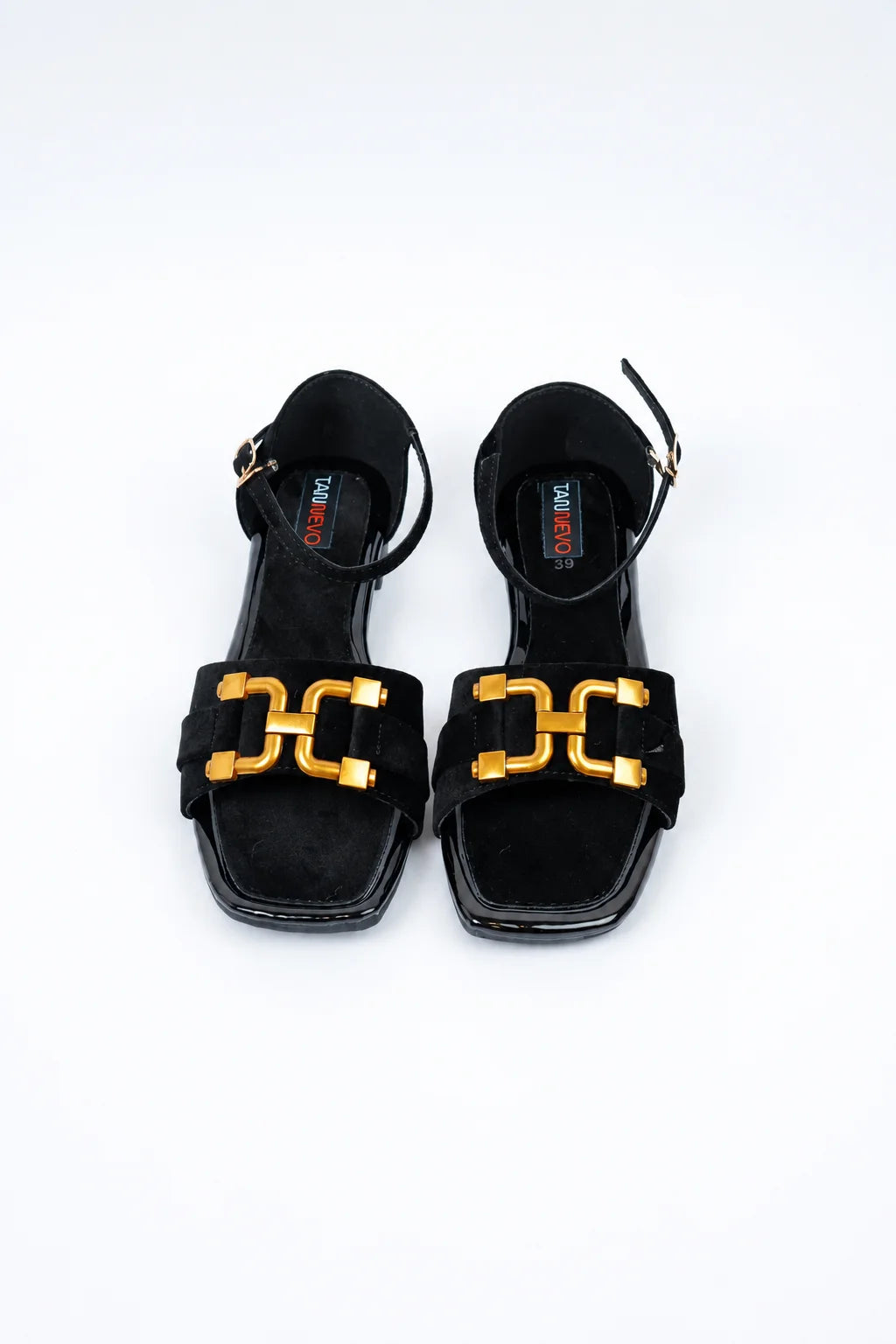 Elegant Black Soft Sandal