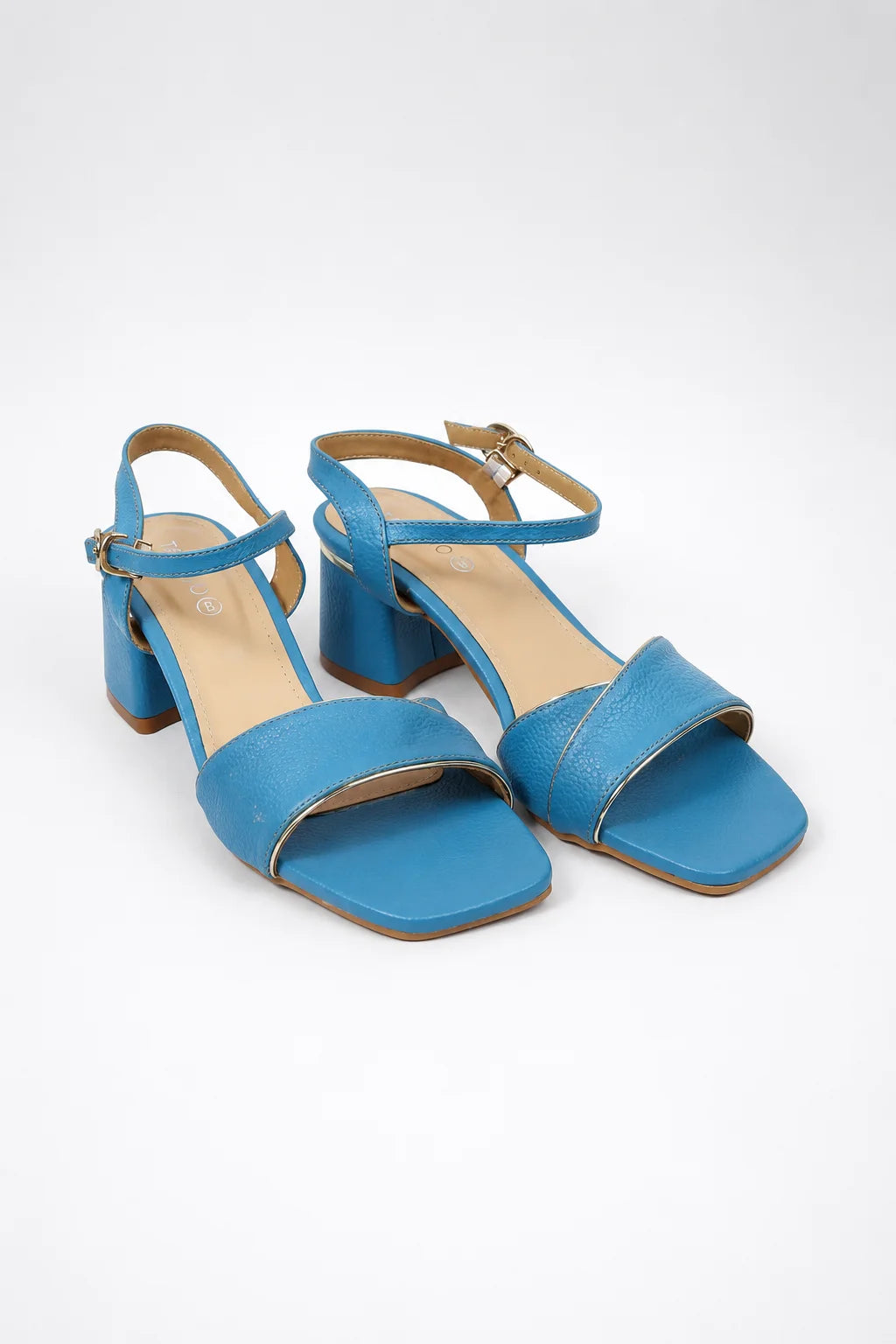 Stylish Blue Leather Sandal