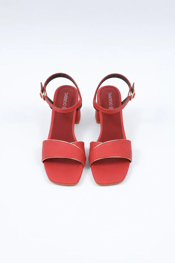 Stylish Maroon Leather Sandal