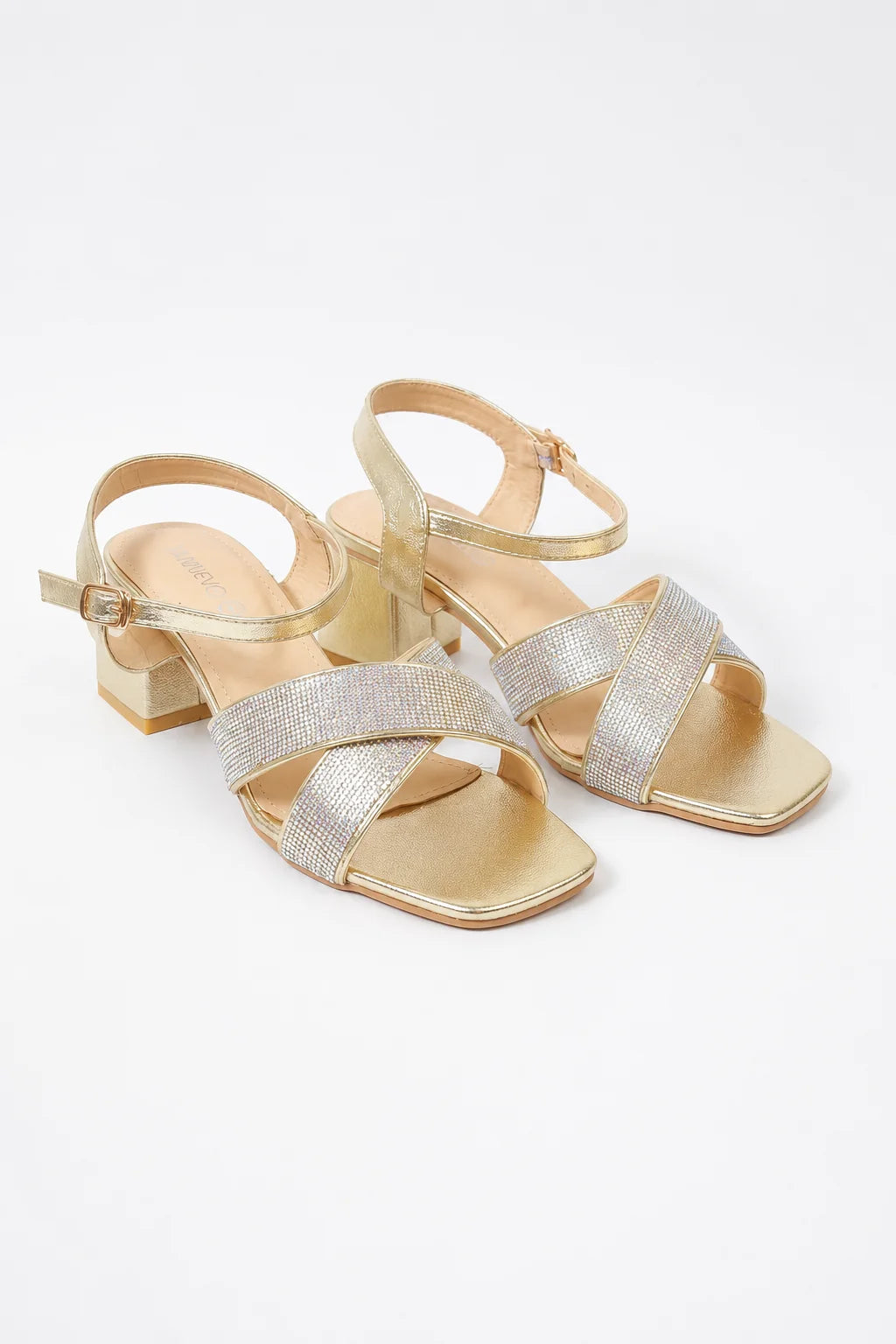 Elegant Gold Casual Sandal