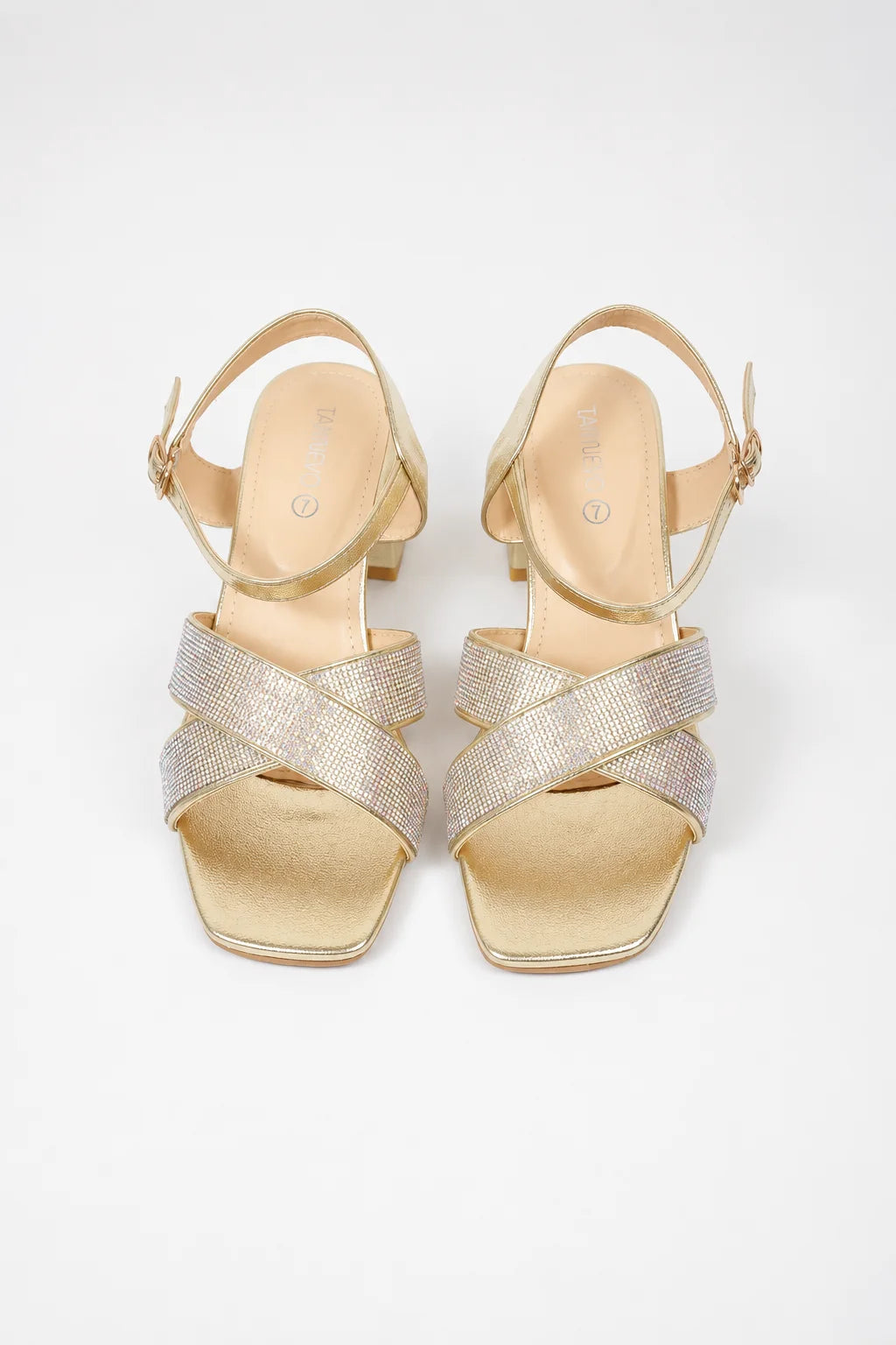 Elegant Gold Casual Sandal