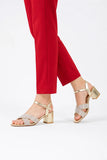 Elegant Gold Casual Sandal