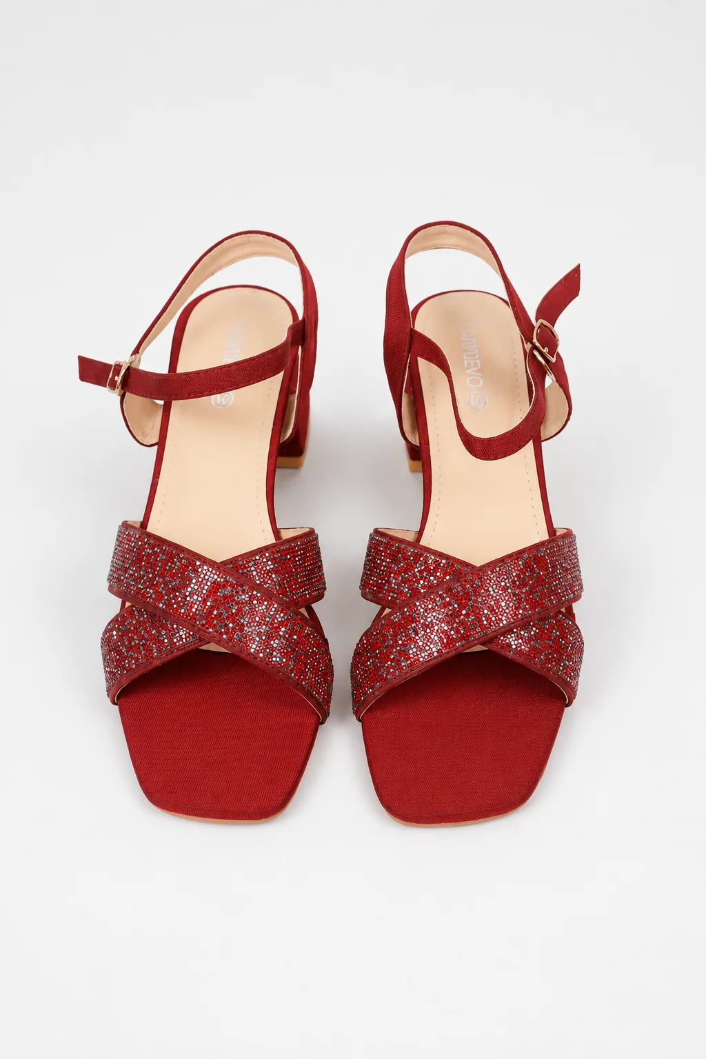 Elegant Maroon Casual Sandal
