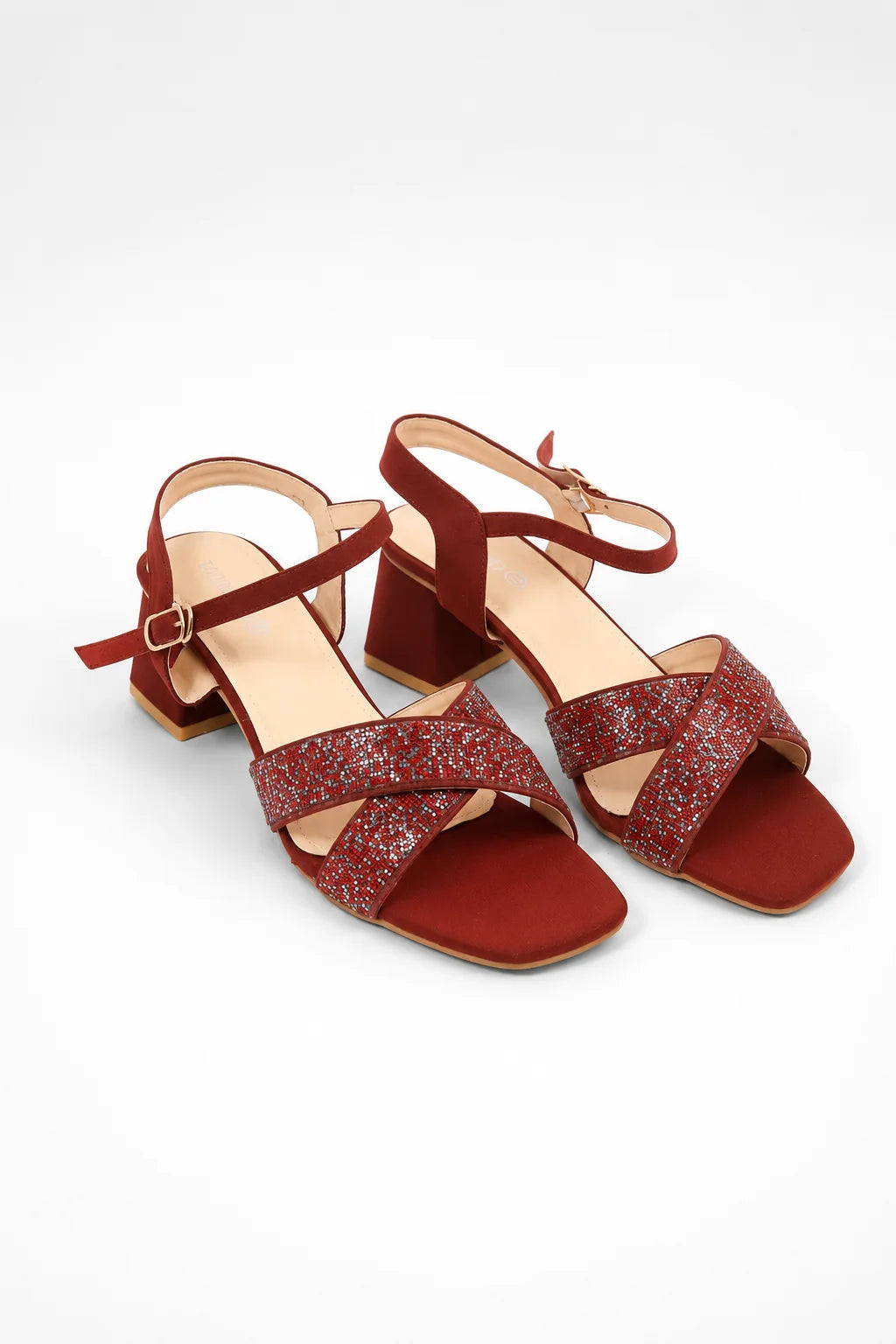 Elegant Maroon Casual Sandal