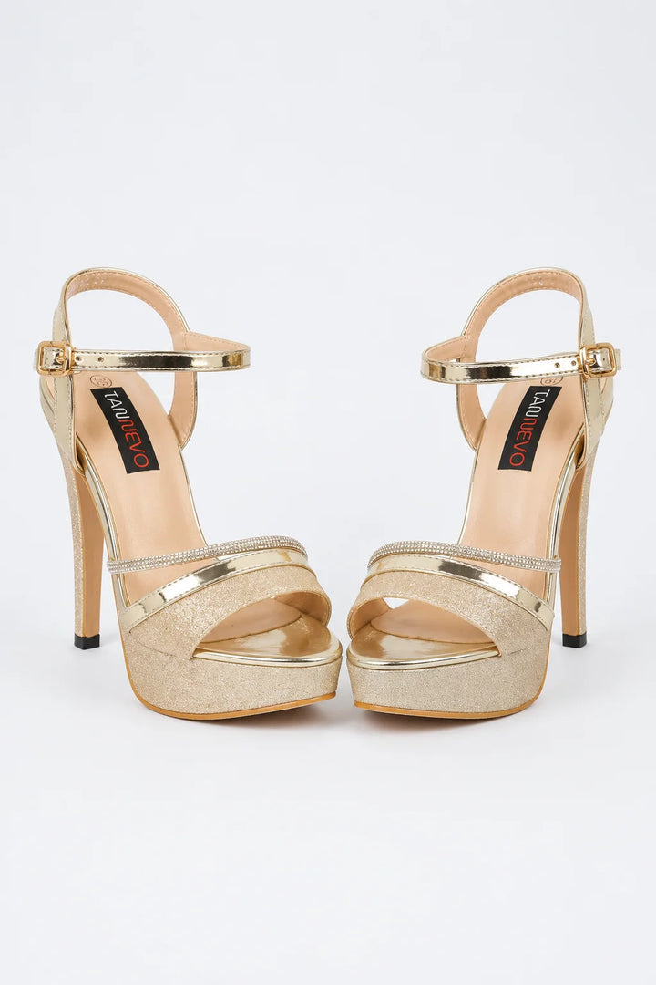 Gold Statement Sandal