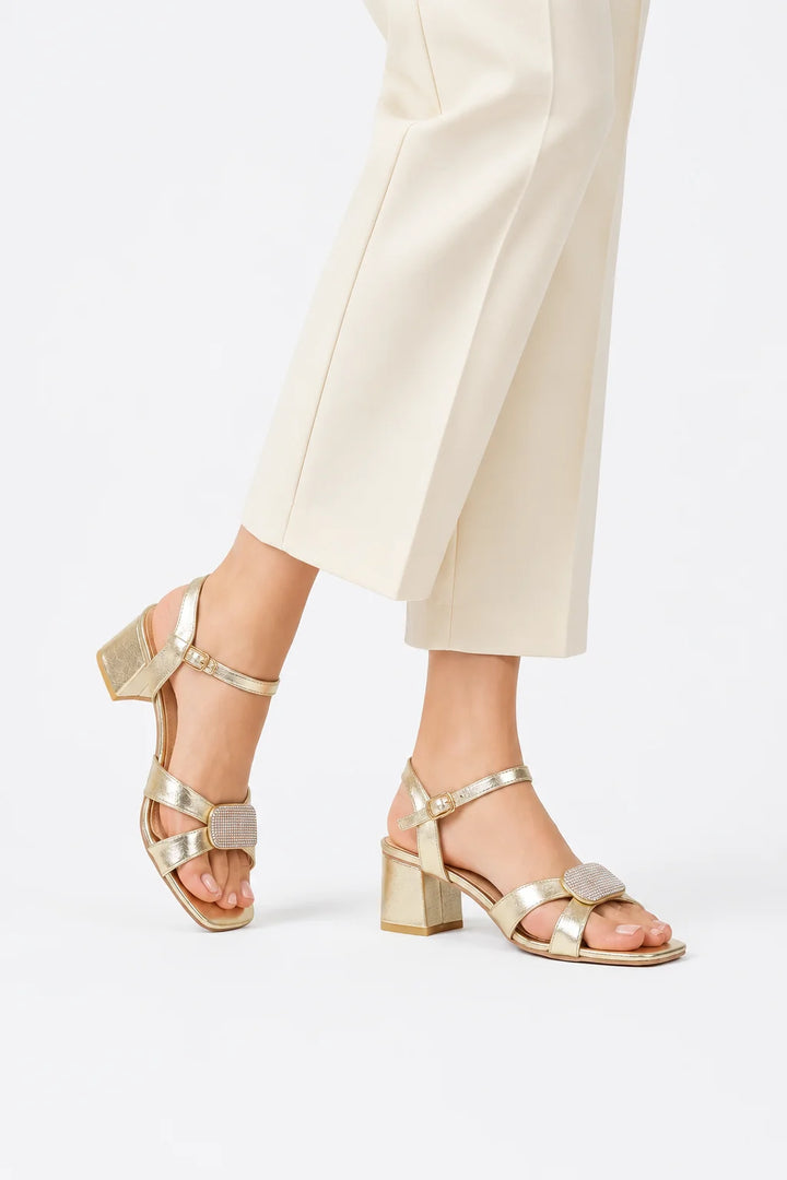 Premium Gold Stylish Sandal