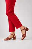 Elegant Maroon Casual Sandal