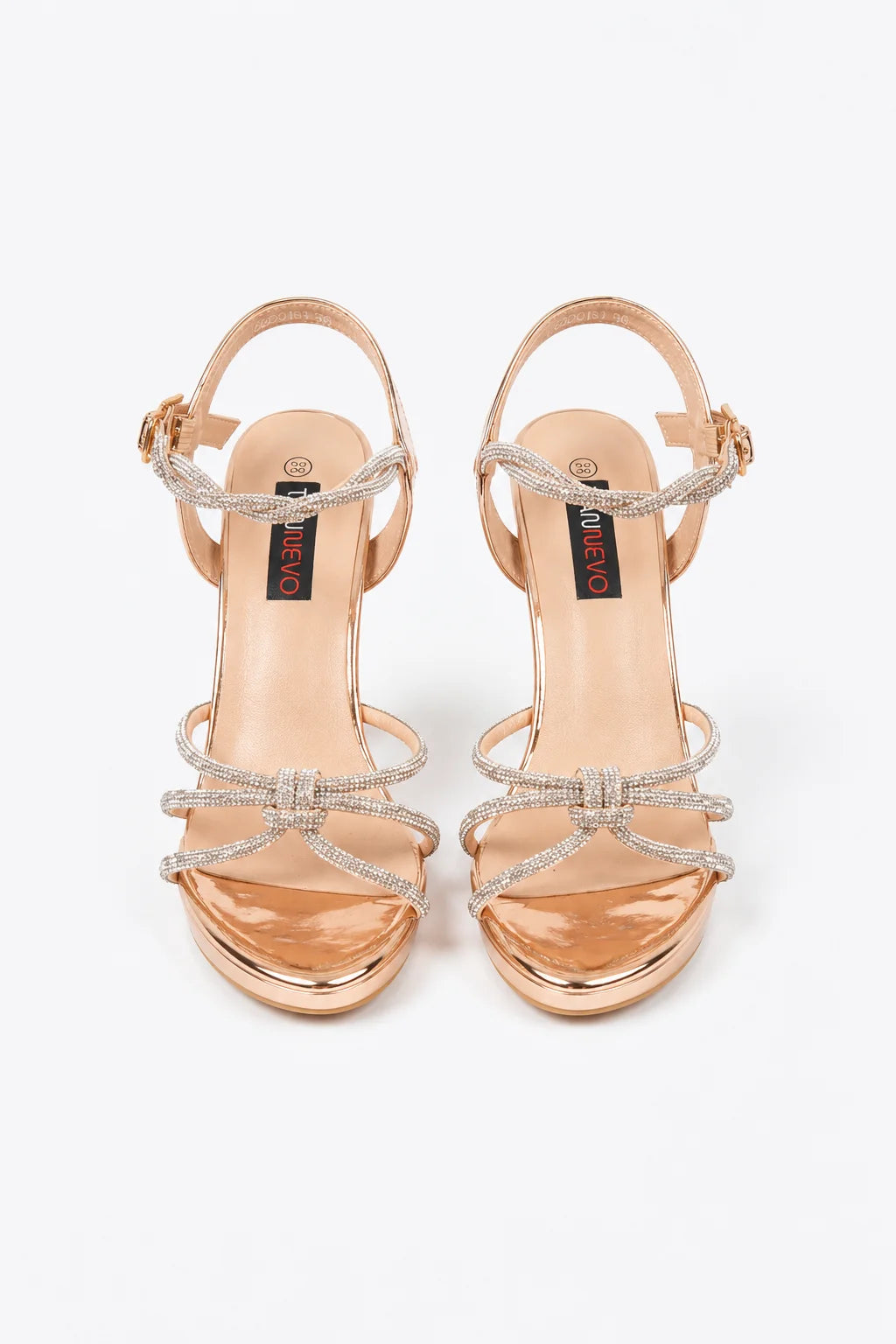 Champagne Luxe Evening Sandal