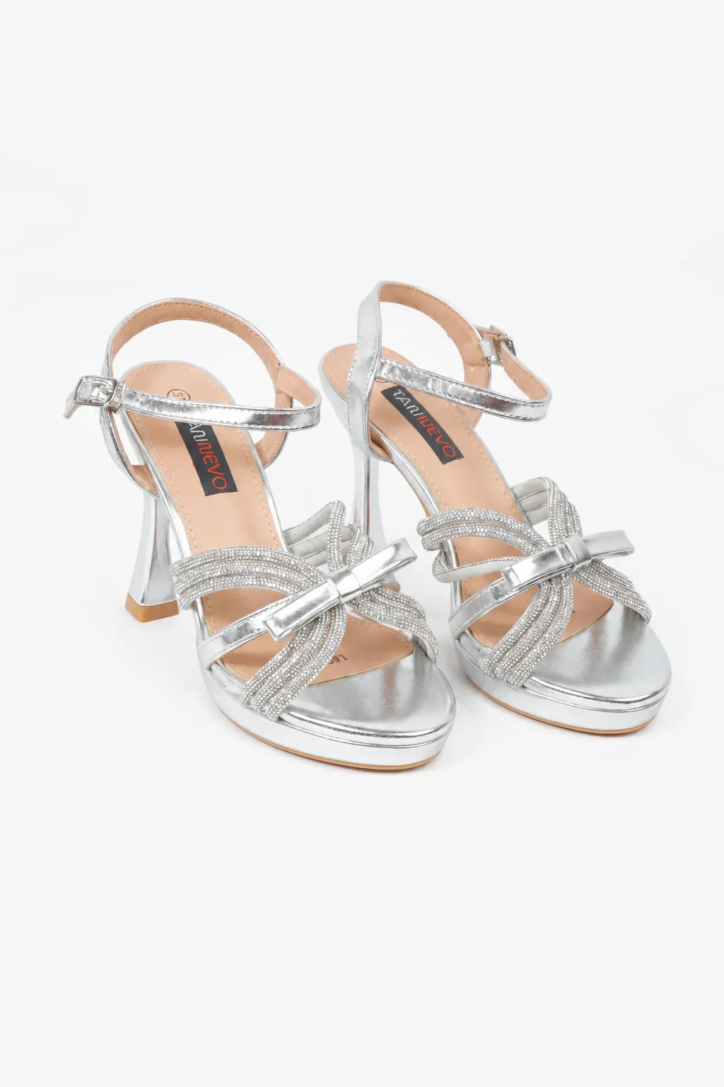 Silver Classic Dress Sandal