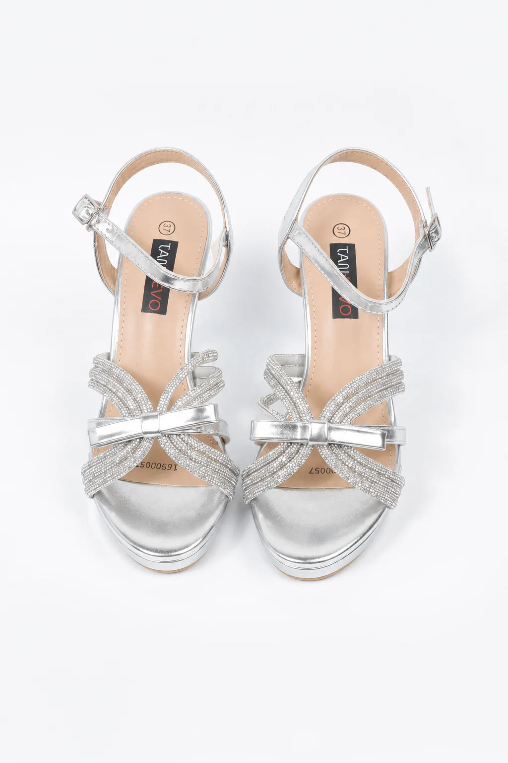 Silver Classic Dress Sandal