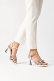 Silver Classic Dress Sandal