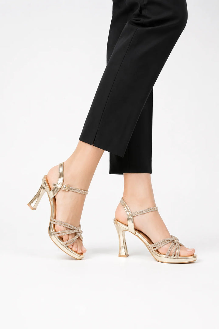 Gold Classic Dress Sandal