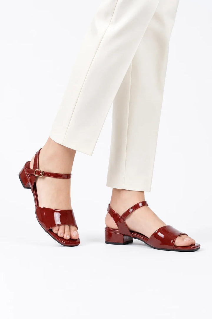 Maroon Casual Comfort Sandal