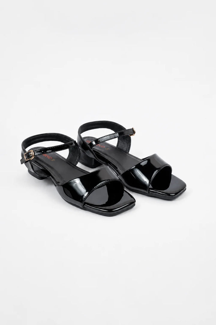 Black Casual Comfort Sandal